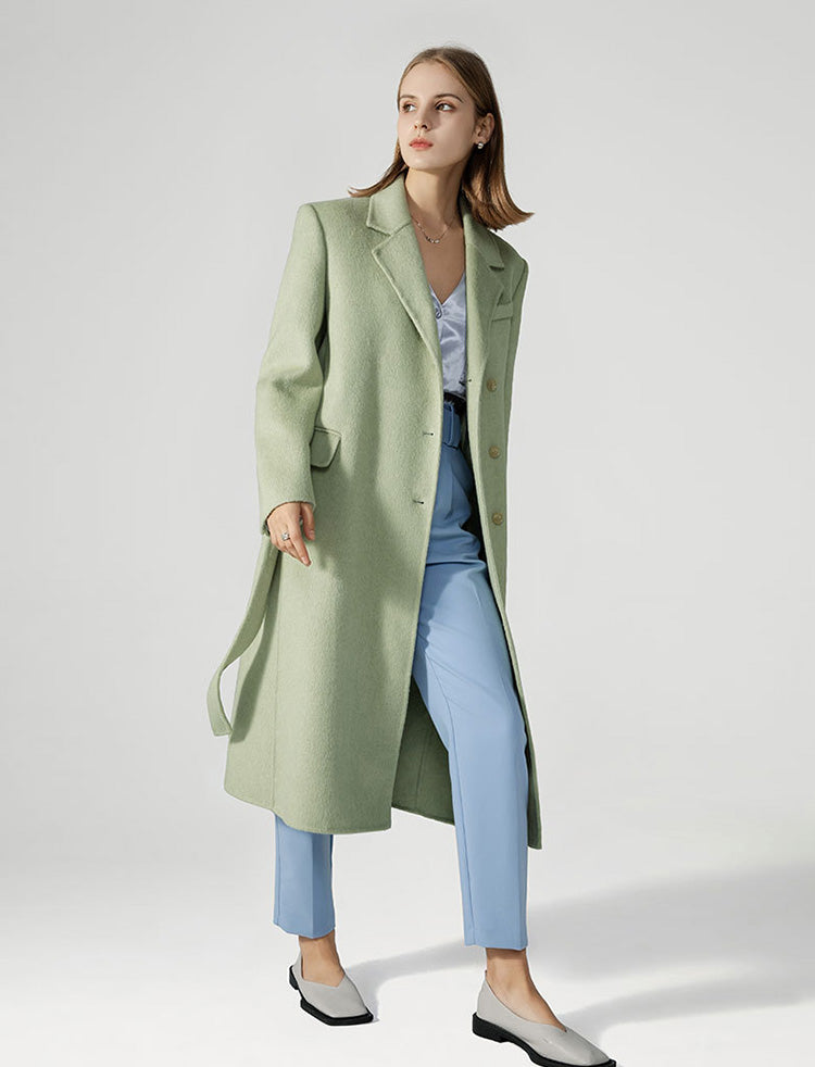 Riley Long Wool Coat