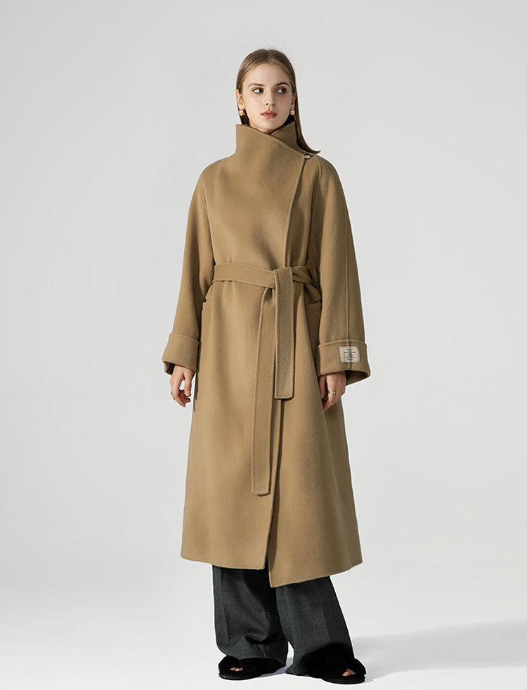 Ella Long Wool Coat