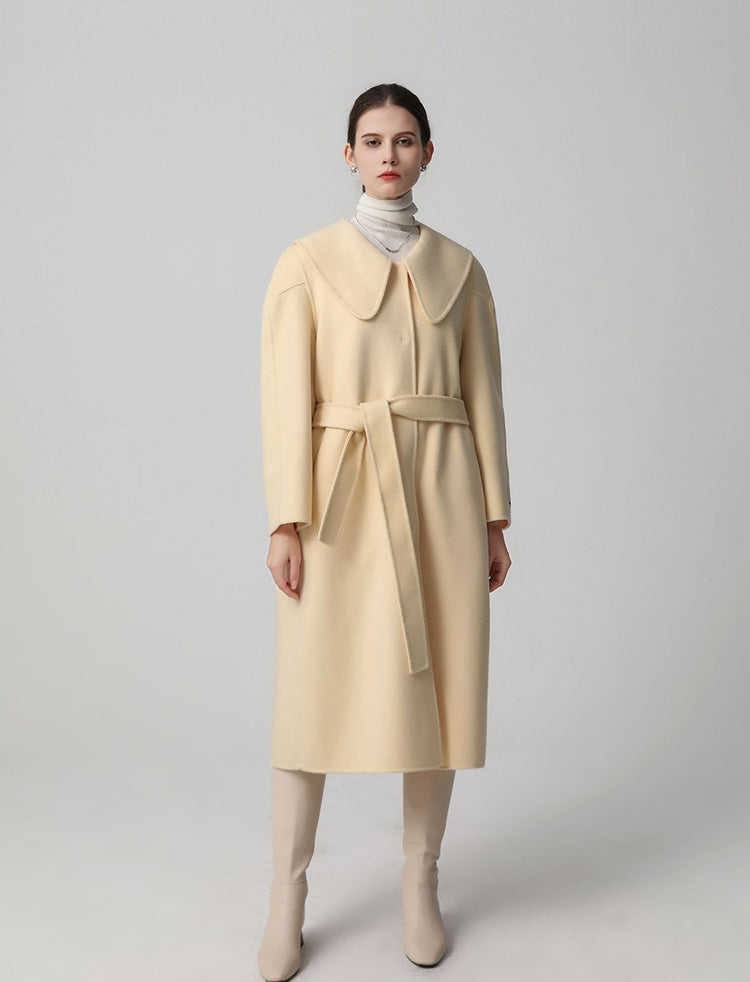 Zoe Long Wool Coat