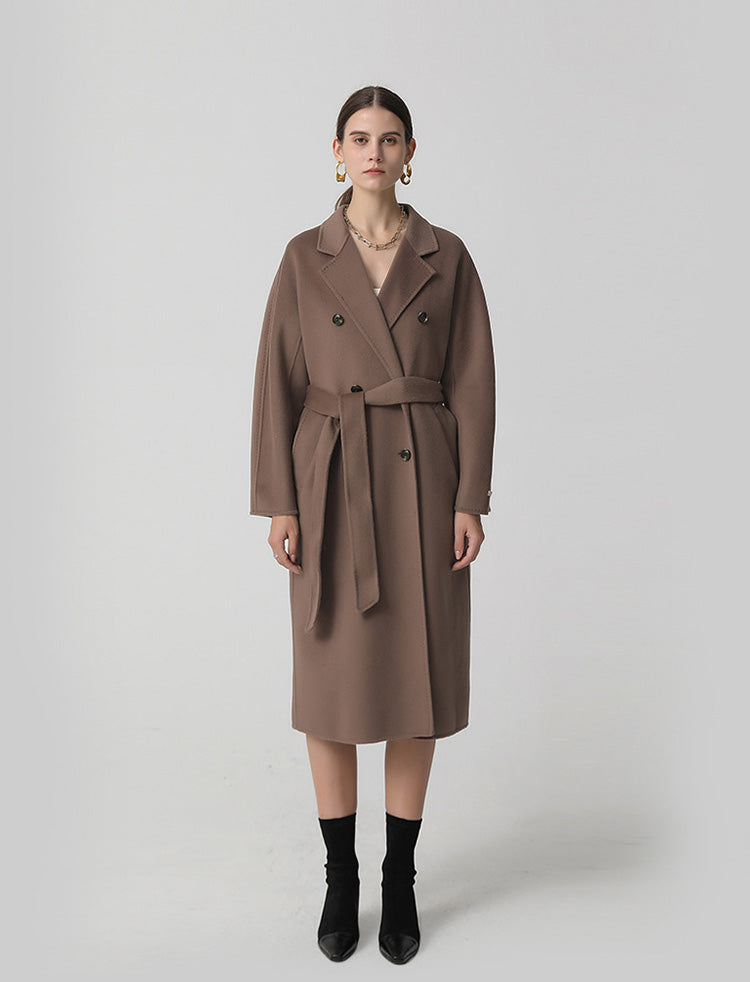 Audrey Long Wool Coat