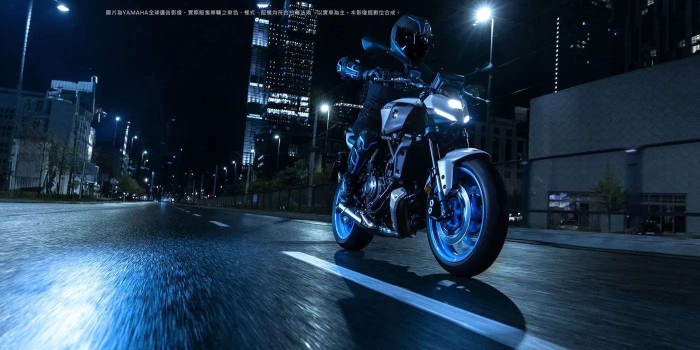 YAMAHA MT-07 官方形象照
