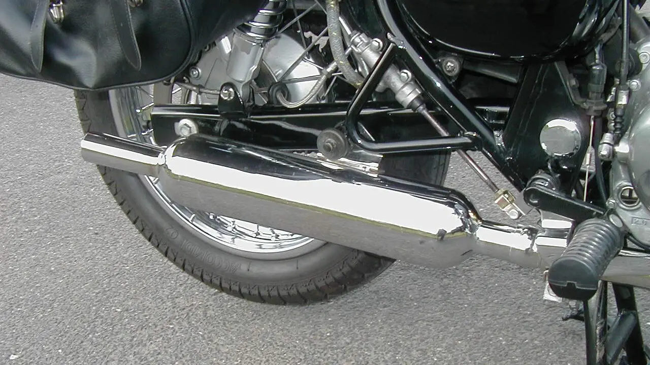 機車排氣管與消音器